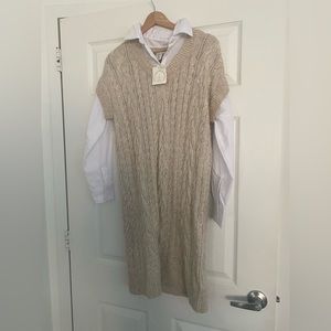 Cupcakes and cashmere knit dress size M